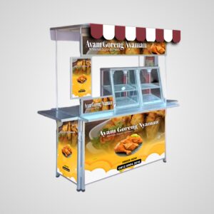 [B34] Booth Portable JUMBO 2 Etalase