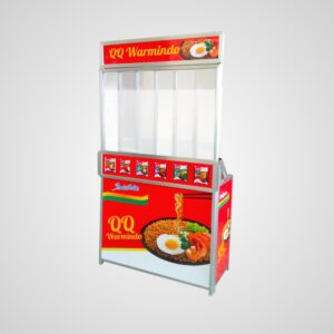 [B38] Booth Portable / Gerobak Lipat Warnindo