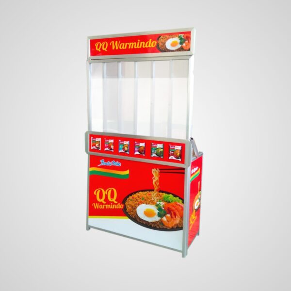 [B38] Booth Portable / Gerobak Lipat Warnindo